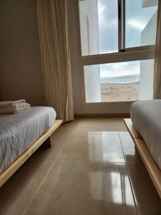 Sidi Rahal Blue View, Beachfront Wide Seaview With Pool 外观 照片