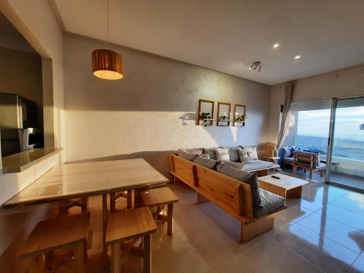 Sidi Rahal Blue View, Beachfront Wide Seaview With Pool 外观 照片