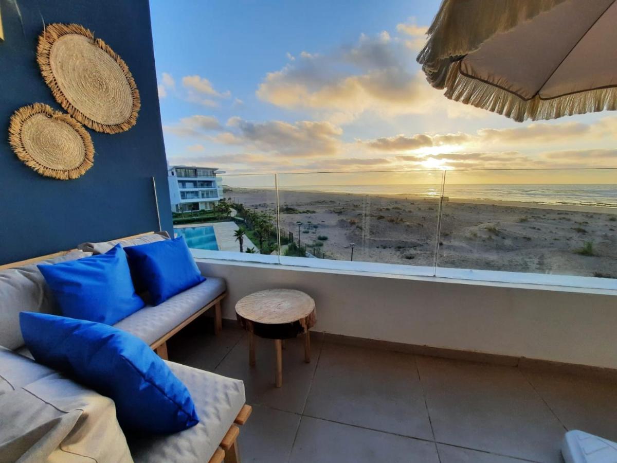 Sidi Rahal Blue View, Beachfront Wide Seaview With Pool 外观 照片